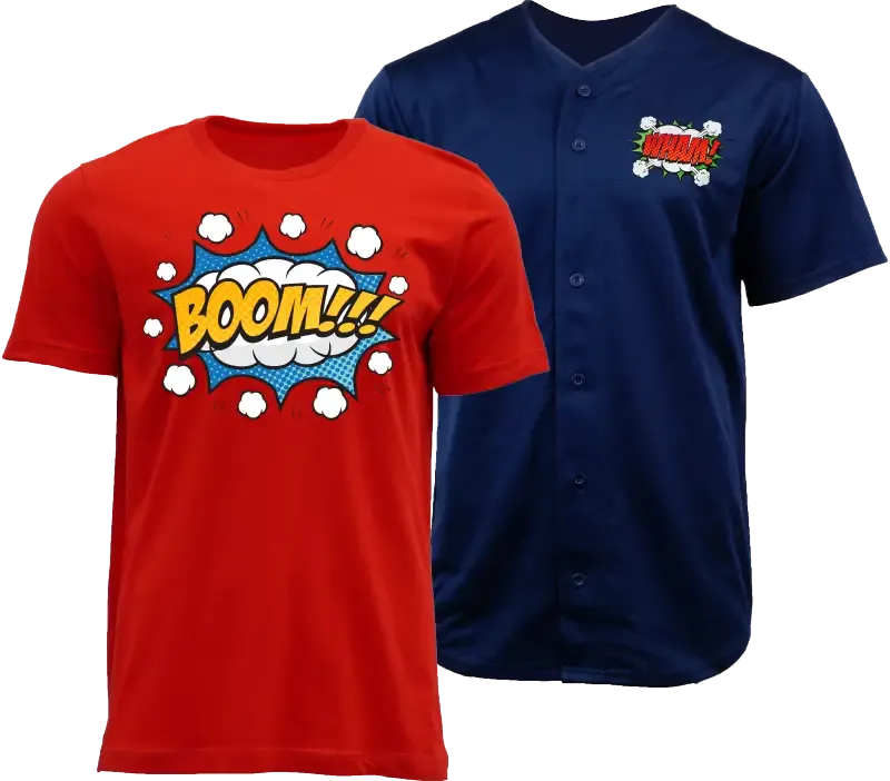 GTXpro with printed shirts